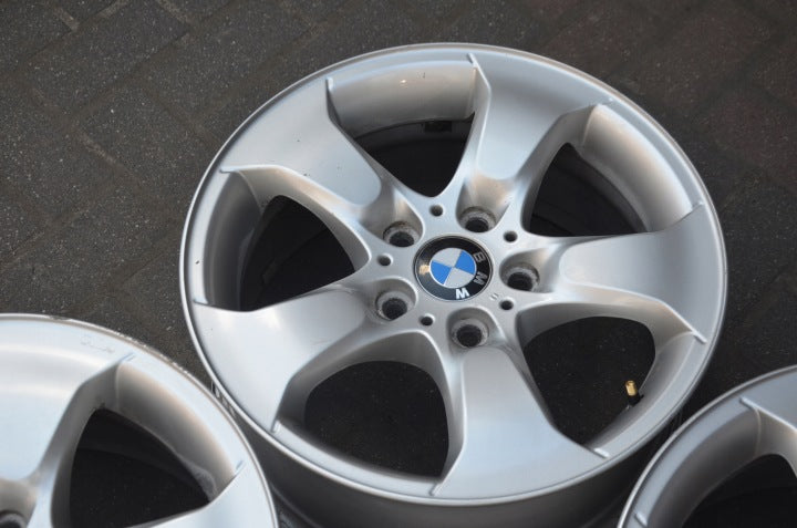 4x Alufelge 17 Zoll 8.0" 5x108 46ET Silber BMW X3 E83 Rim Wheel FEL4390822729ow