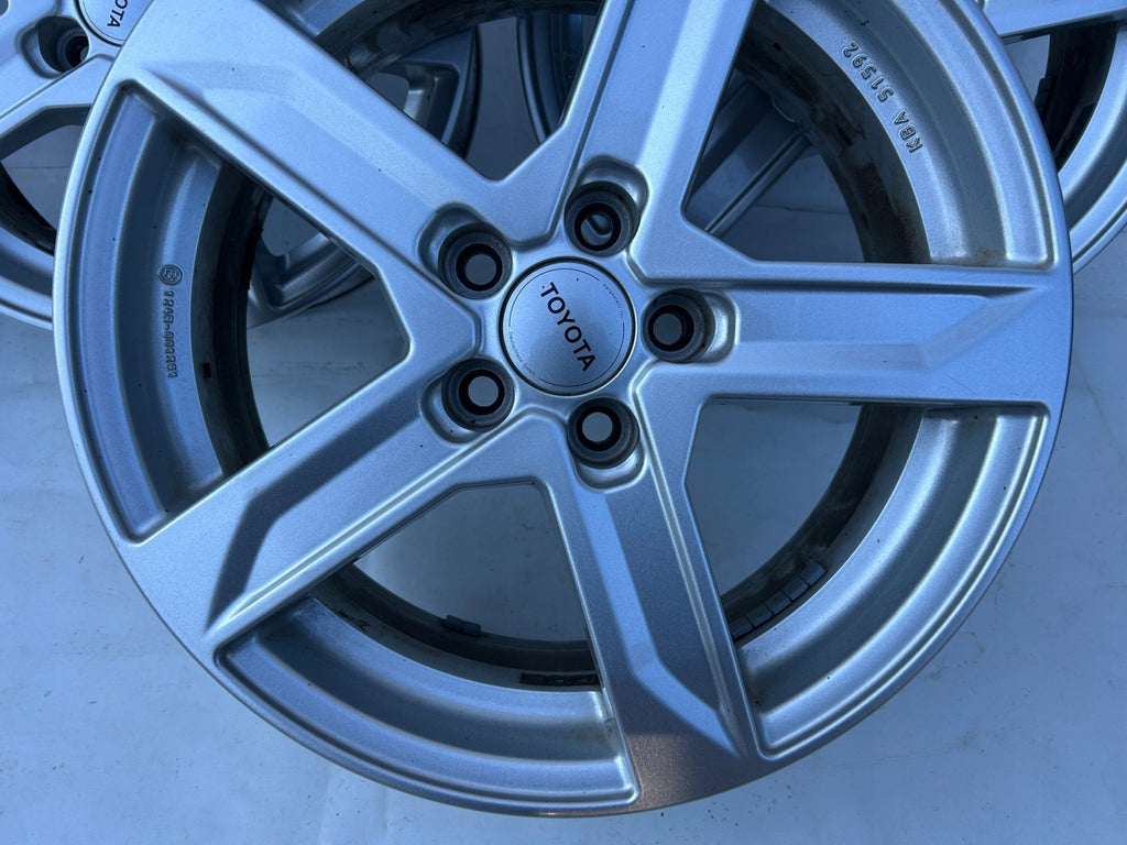 4x Alufelge 16 Zoll 6.5" 5x100 45ET TDG-656 Toyota Rim Wheel FEL1703622871uy