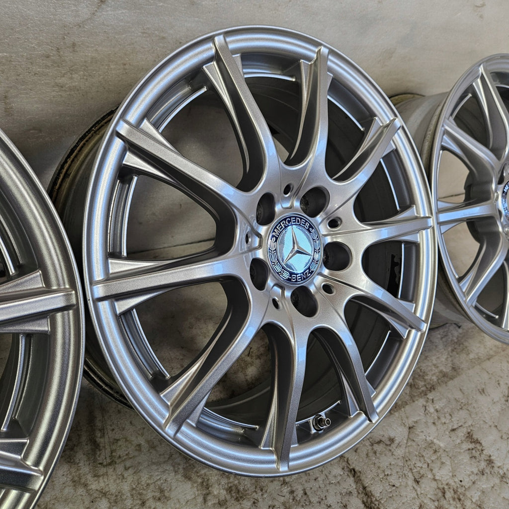 4x Alufelge 16 Zoll 6.5" 5x112 38ET A2054012400 Mercedes-Benz W168 W205 A205 FEL1328098033on
