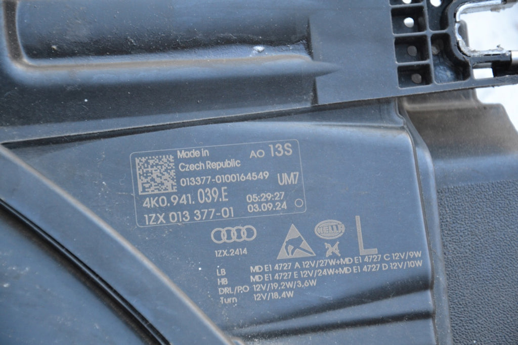 Frontscheinwerfer Audi A6 C8 4K0941039E LED Links Scheinwerfer Headlight SCH3234138671tc