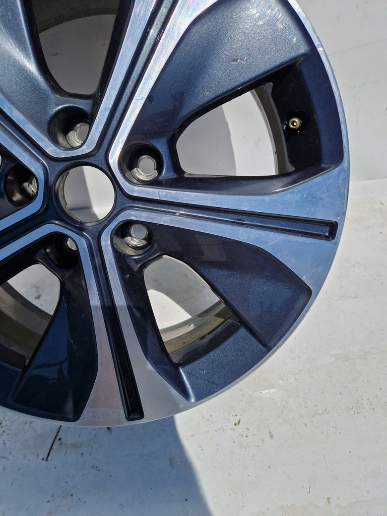 1x Alufelge 17 Zoll 6.5" 5x114.3 45ET Mg Zs Leaf Rim Wheel