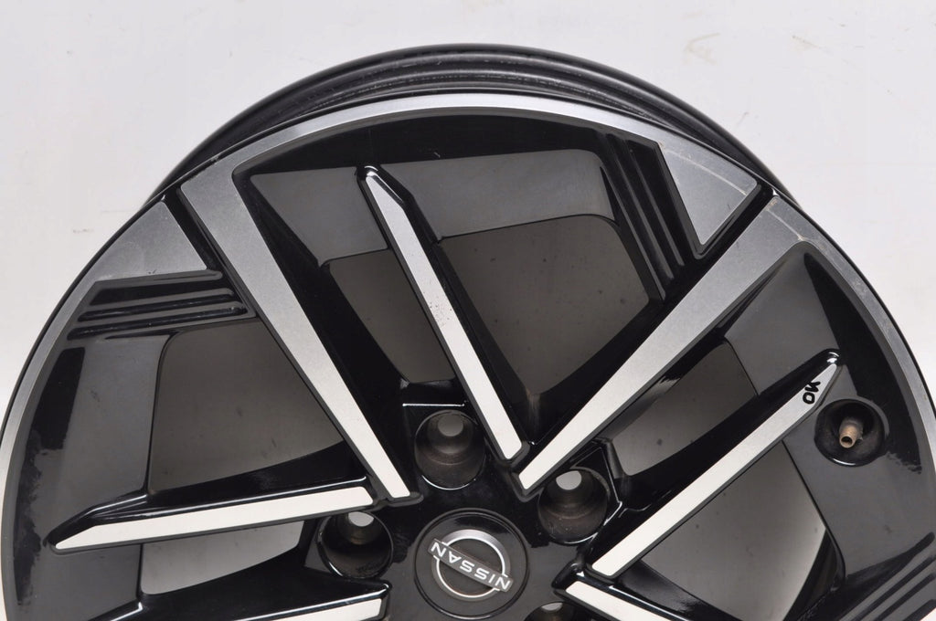 1x Alufelge 17 Zoll 7.0" 5x114.3 35ET Glanz Schwarz Nissan X-Trail I Qashqai FEL2174115459pe
