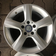 Laden Sie das Bild in den Galerie-Viewer, 4x Alufelge 16 Zoll 7.0" 5x112 37 5ET Silber Mercedes-Benz Rim Wheel FEL2833474445kf