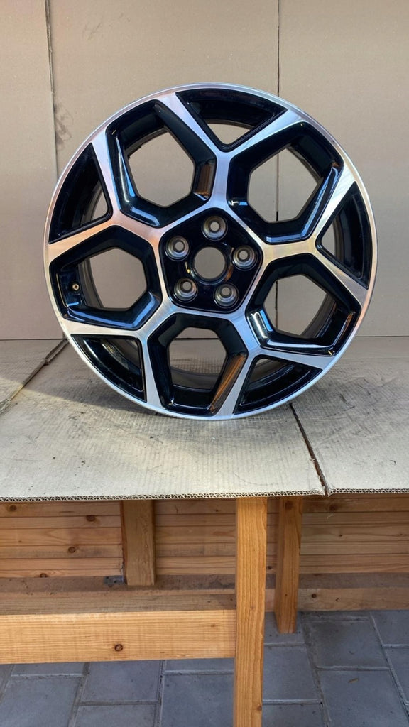 1x Alufelge 18 Zoll 8.0" 5x108 48ET Glanz Schwarz 9843281680 Opel Astra FEL5320184382ee