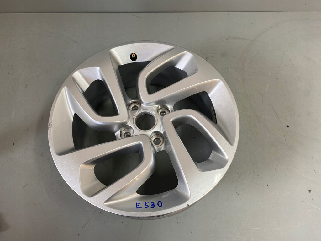 1x Alufelge 16 Zoll 6.5" 4x108 20ET Glanz Silber 39007897 Opel Crossland FEL5864741701aq