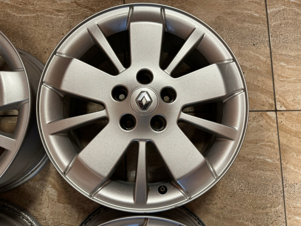 4x Alufelge 16 Zoll 6.5" 5x108 50ET 8200370419 Renault Clio I Megane Espace FEL1452396614uw