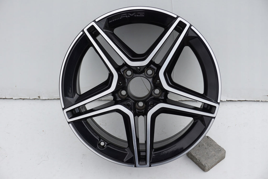 1x Alufelge 18 Zoll 7.5" 5x112 44ET Glanz Graphit A2054019500 Mercedes-Benz Amg