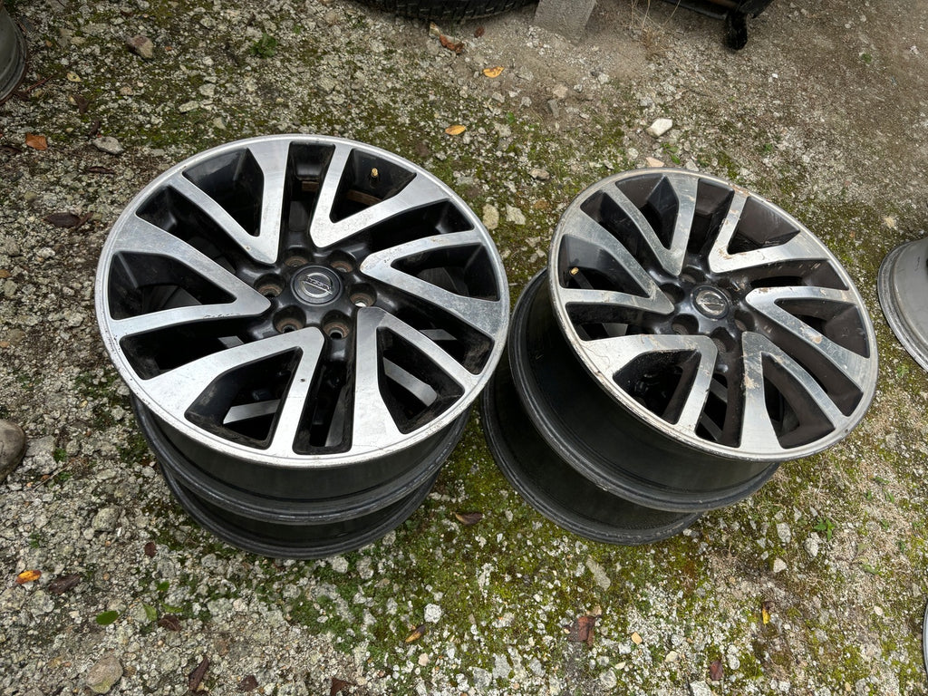 1x Alufelge 18 Zoll 7.0" 6x114.3 45ET Schwarz Nissan Pathfinder Np300 Navara D23