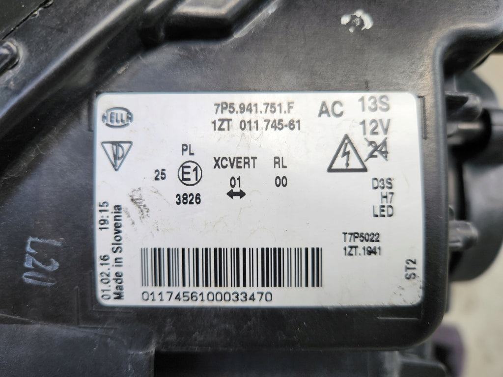 Frontscheinwerfer Porsche Cayenne 7P5941751F Links Scheinwerfer Headlight SCH6939923629mn