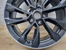 Load image into Gallery viewer, 1x Alufelge 18 Zoll 7.0" 5x112 45ET Glanz Schwarz 57A601025AS Skoda Karoq FEL5289274626ei