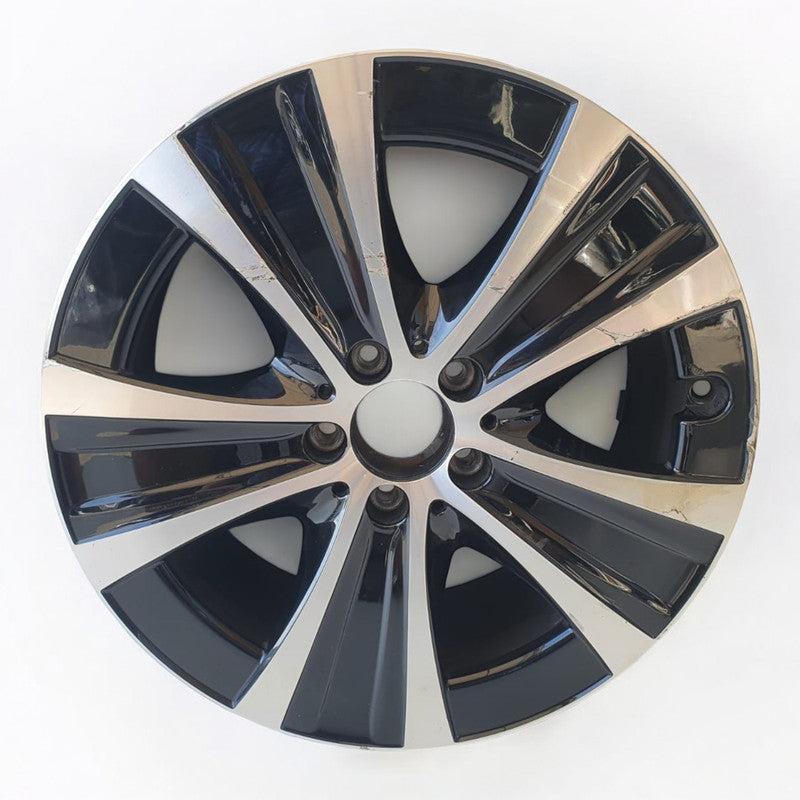 1x Alufelge 18 Zoll 8.0" 5x112 43ET Glanz Schwarz A2134013700 Mercedes-Benz