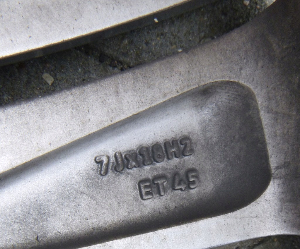 1x Alufelge 18 Zoll 7.0" 5x112 45ET Glanz Silber 57A601025 Skoda Kodiaq FEL9227766101dg