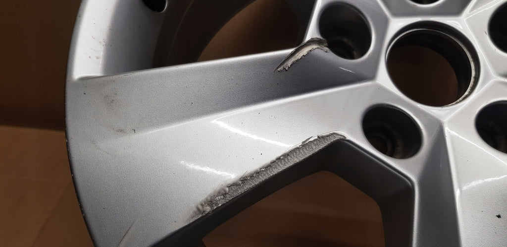 1x Alufelge 18 Zoll 8.0" 5x112 44ET Glanz Graphit 3V0601025 Skoda Rim Wheel