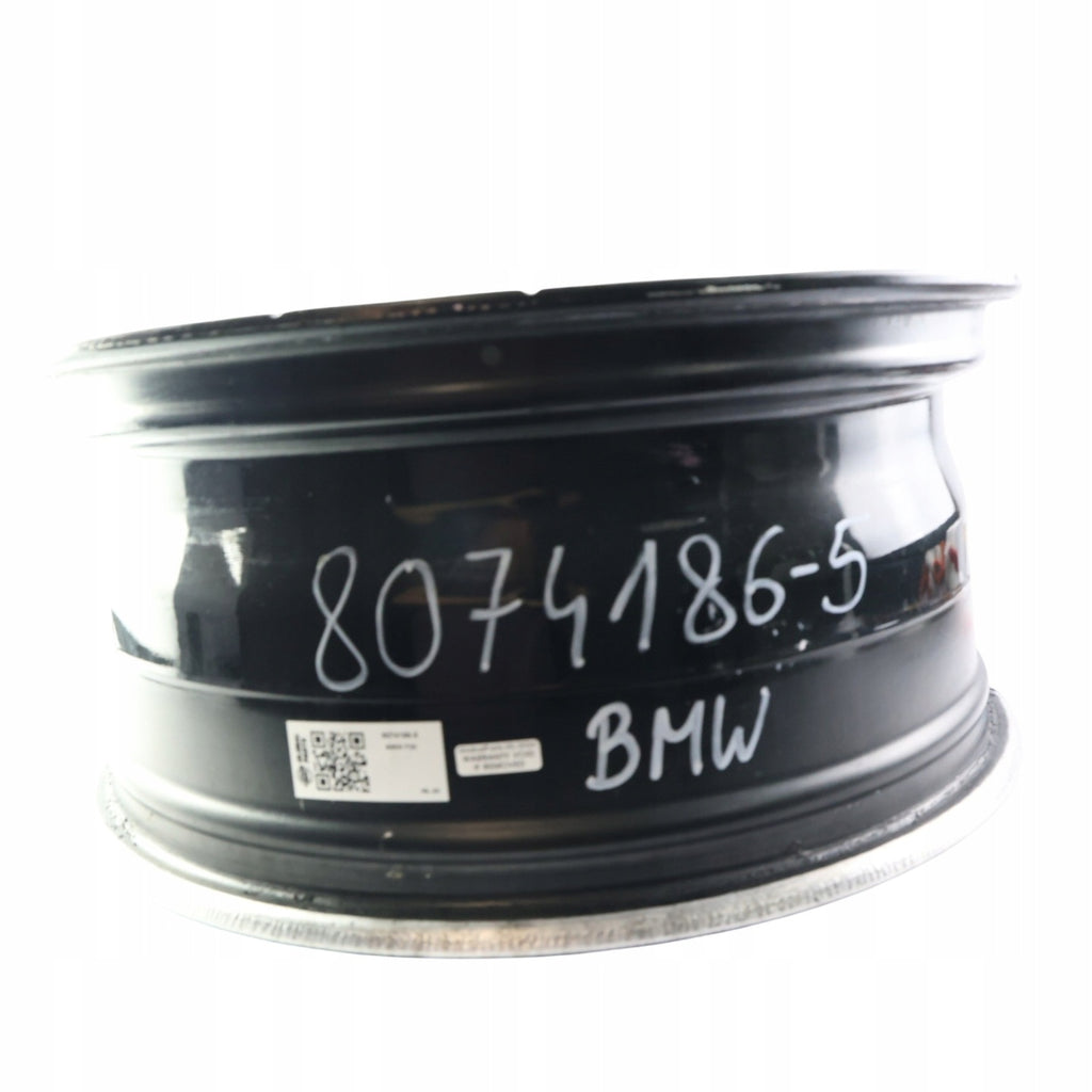 1x Alufelge 18 Zoll 8.0" 5x120 52ET Glanz Schwarz 8074186 8009703 BMW 1 F21 F20 FEL7880700650xc