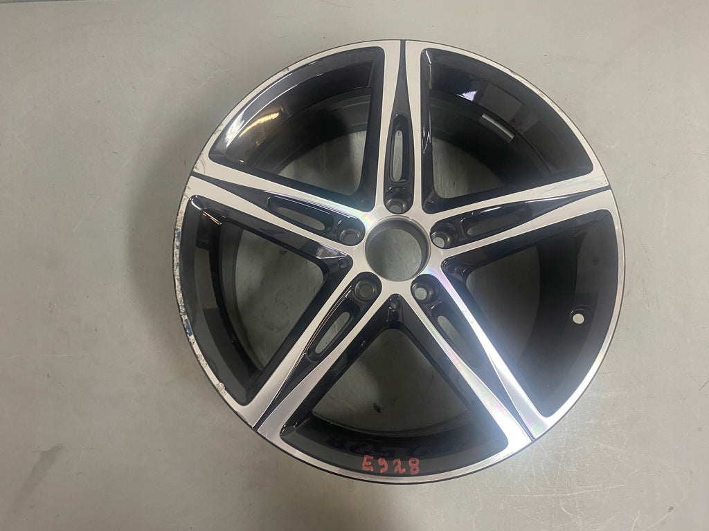 1x Alufelge 18 Zoll 7.5" 5x112 49ET Glanz Schwarz A1774010700 Mercedes-Benz FEL6120643288zi