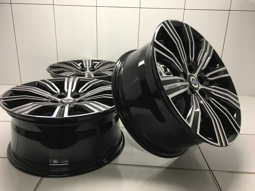 4x Alufelge 18 Zoll 8.0" 5x108 42ET Glanz Schwarz 31471312 Volvo V60 I S60 FEL1865103126zz