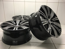 Laden Sie das Bild in den Galerie-Viewer, 4x Alufelge 18 Zoll 8.0" 5x108 42ET Glanz Schwarz 31471312 Volvo V60 I S60 FEL1865103126zz