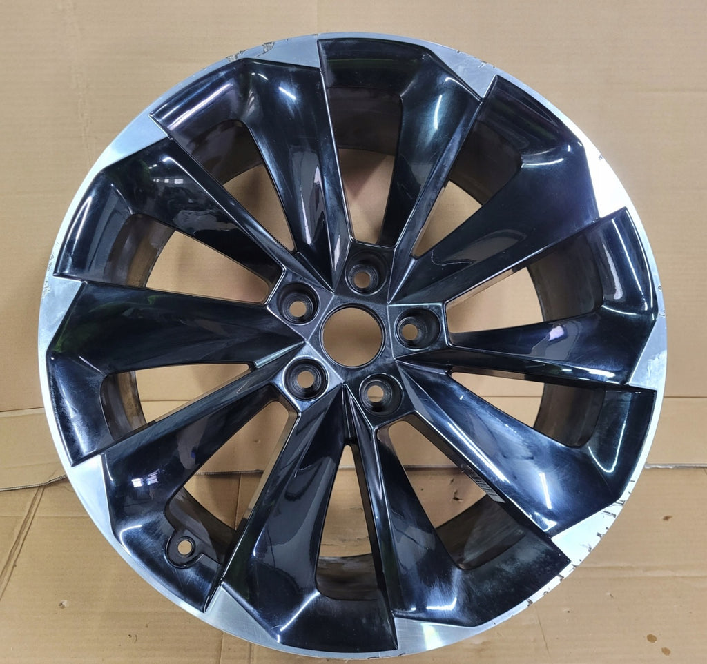 1x Alufelge 19 Zoll 8.0" 5x112 44ET Glanz Schwarz 3V0601025S Skoda I Rim Wheel FEL4208182128yg