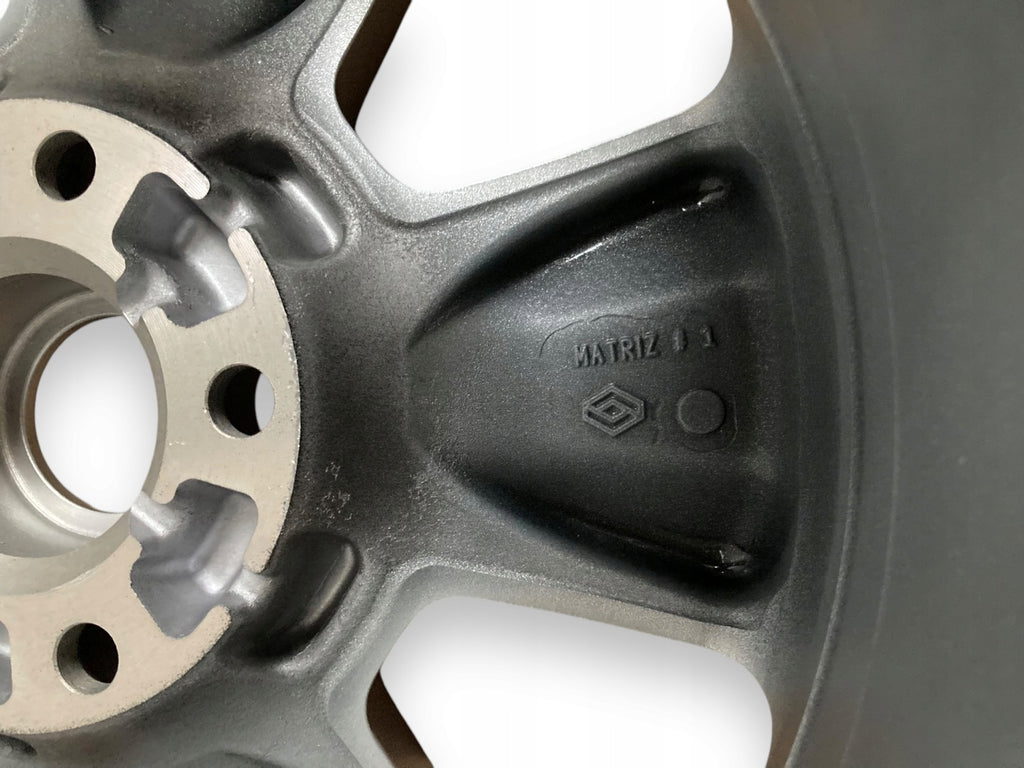 1x Alufelge 16 Zoll 6.5" 5x114.3 50ET Glanz Graphit 403003157R Dacia Duster FEL5251111523vy