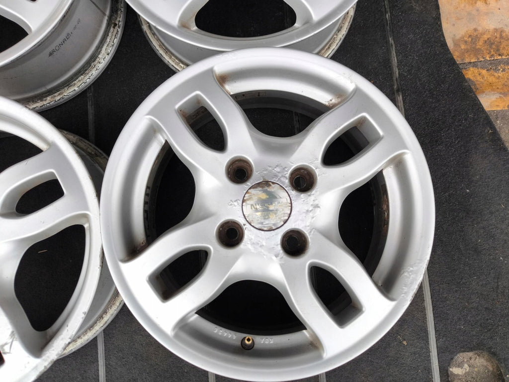4x Alufelge 15 Zoll 6.0" 4x114.3 45ET KE-409-9F595 Honda Primera Almera Evalia FEL6475998061tz
