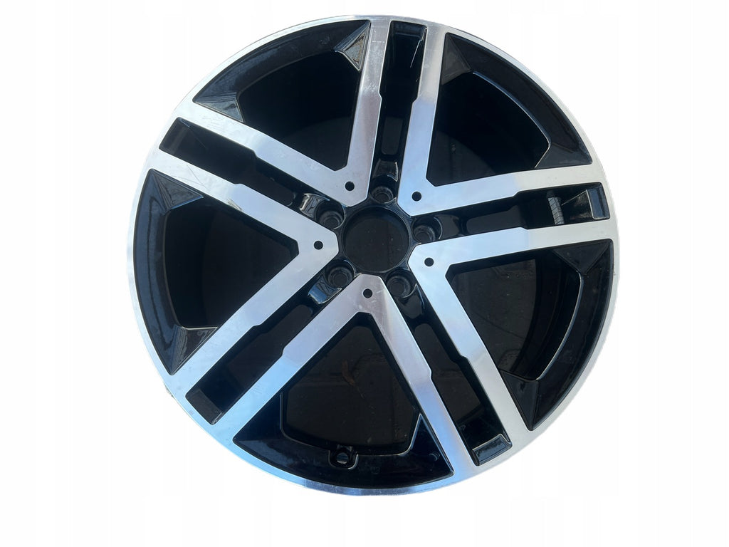 1x Alufelge 19 Zoll 7.5" 5x112 53ET Glanz Schwarz A2474013900 Mercedes-Benz W247