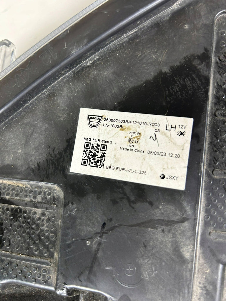 Frontscheinwerfer Dacia Spring 260607303R Rechts Scheinwerfer Headlight