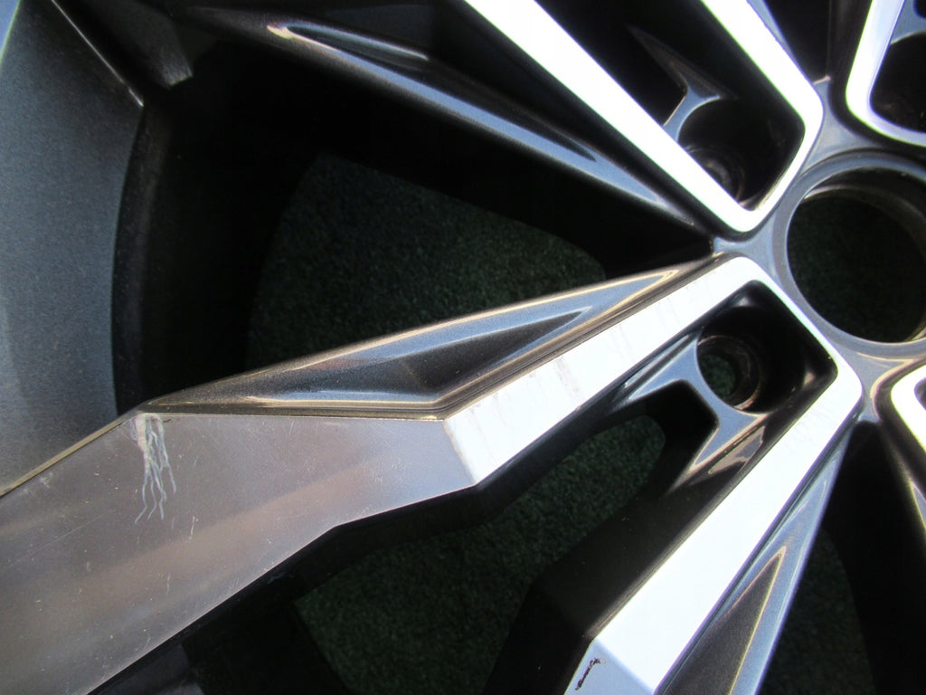 1x Alufelge 20 Zoll 8.5" 5x112 38ET Glanz Grau 5NN601025E Mg Tiguan Rim Wheel FEL9429418642sw