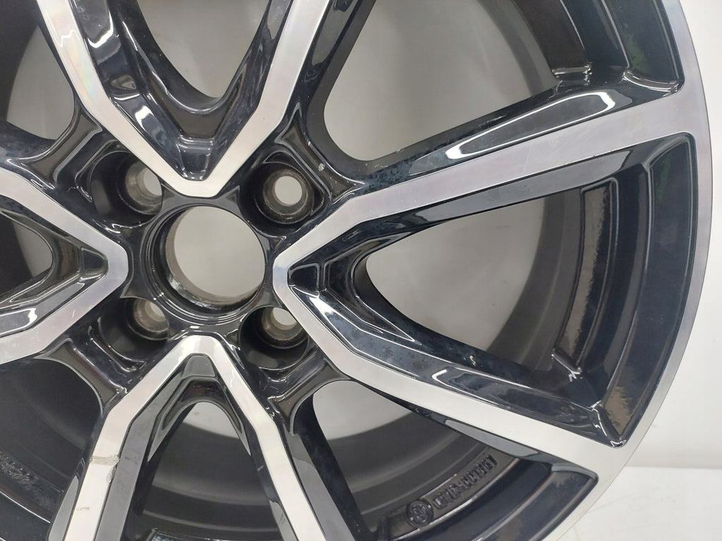 1x Alufelge 17 Zoll 6.5" 4x100 49ET Glanz Schwarz Rim Wheel FEL4372035978ly