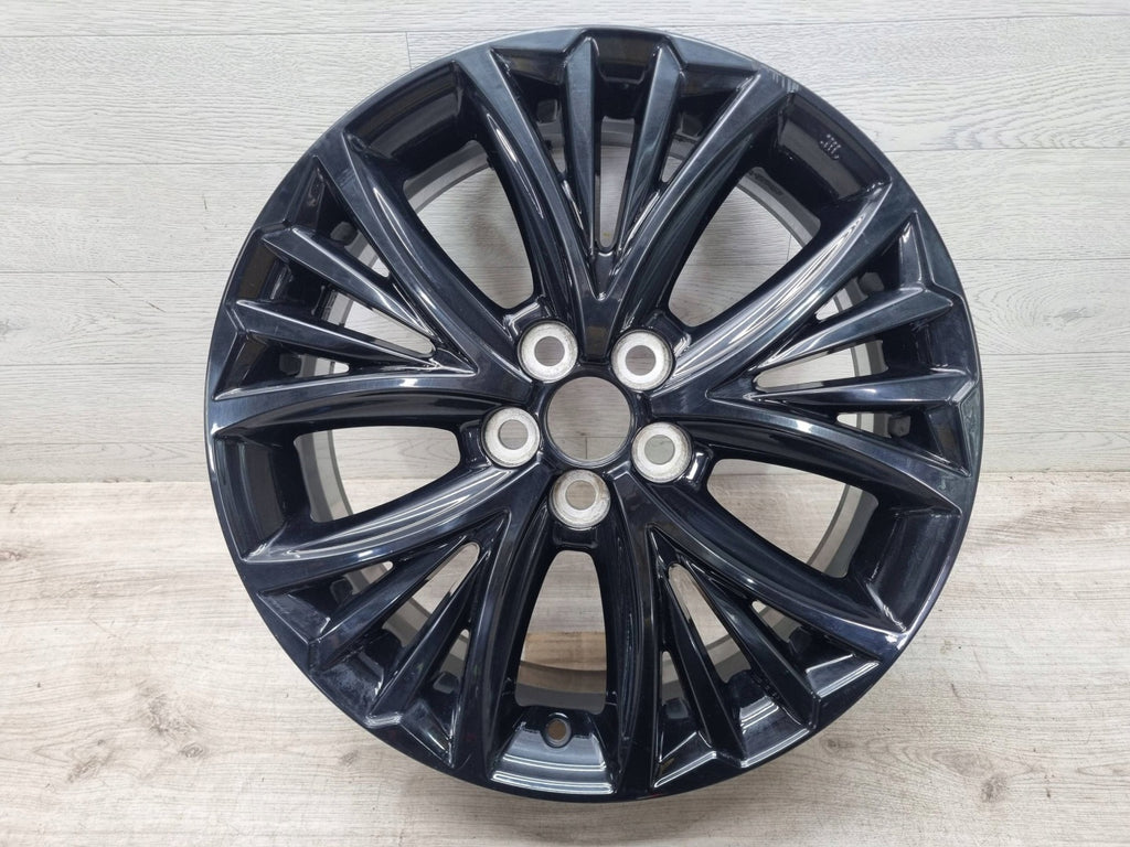 1x Alufelge 17 Zoll 6.5" 5x100 50ET Glanz Schwarz PW4570D005 Toyota Yaris FEL6314419307fj