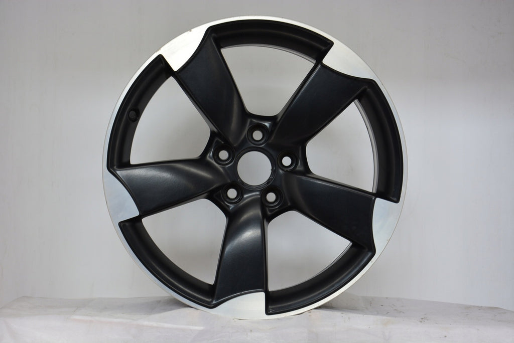 1x Alufelge 18 Zoll 8.0" 5x112 46ET Matt 8V0601025AN Audi Rim Wheel