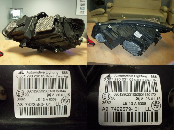Frontscheinwerfer BMW 2 Tourer F45 F46 7422580 7422579 LED Ein Satz Headlight SCH4985103042fj