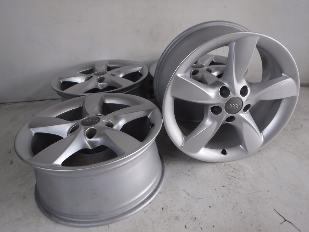 4x Alufelge 17 Zoll 7.5" 5x112 37ET Glanz Silber 4G0071497 Audi C7 4 Rim Wheel FEL1279375460pa
