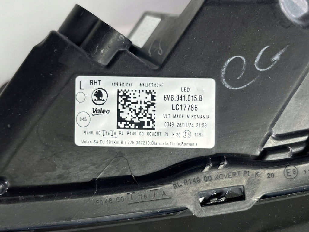 Frontscheinwerfer Skoda Fabia I 6V8941015B Full LED Rechts oder Links