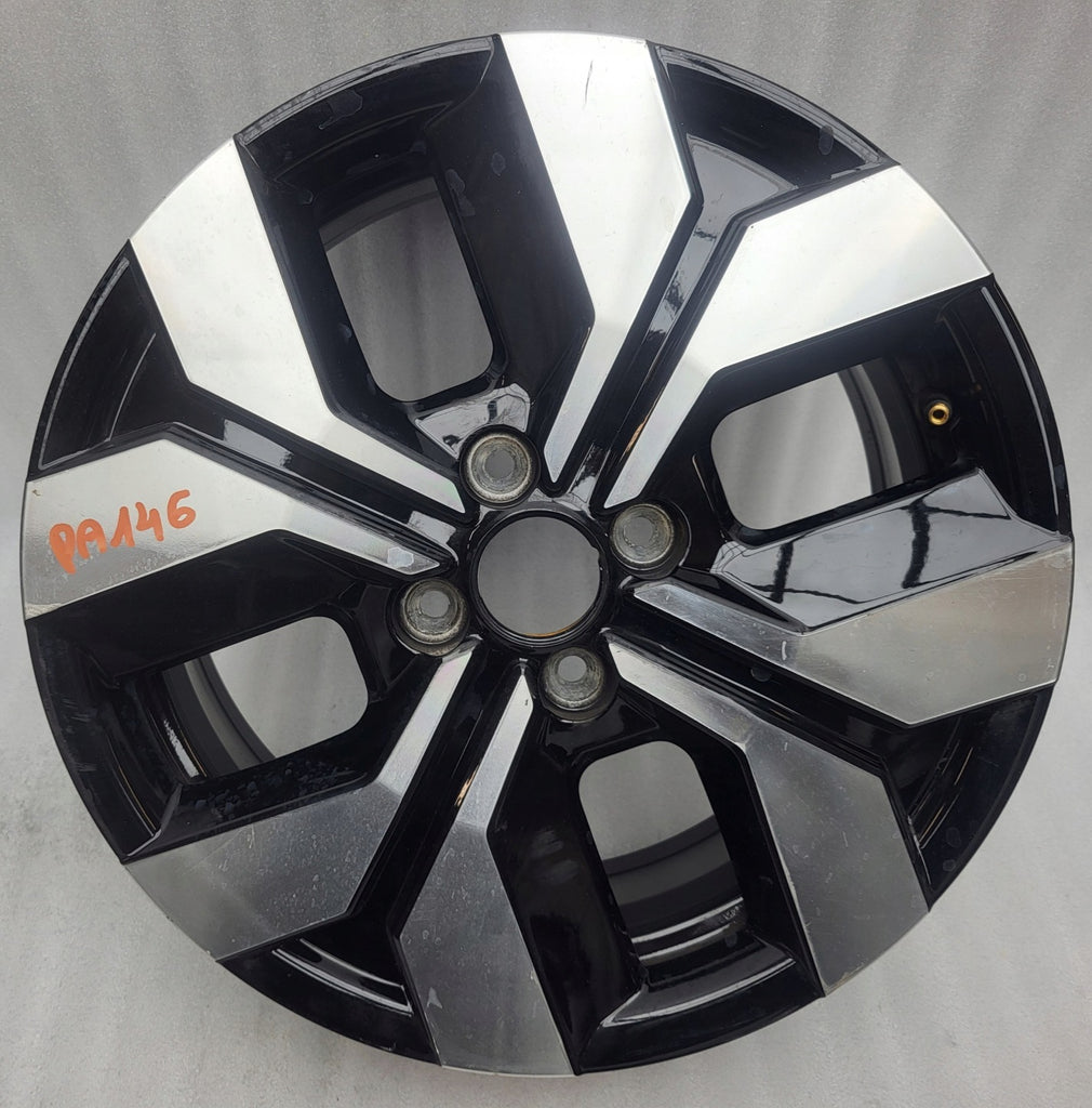1x Alufelge 16 Zoll 6.5" 4x100 45ET Glanz Schwarz 403006547R Dacia Sandero I FEL2356653797co