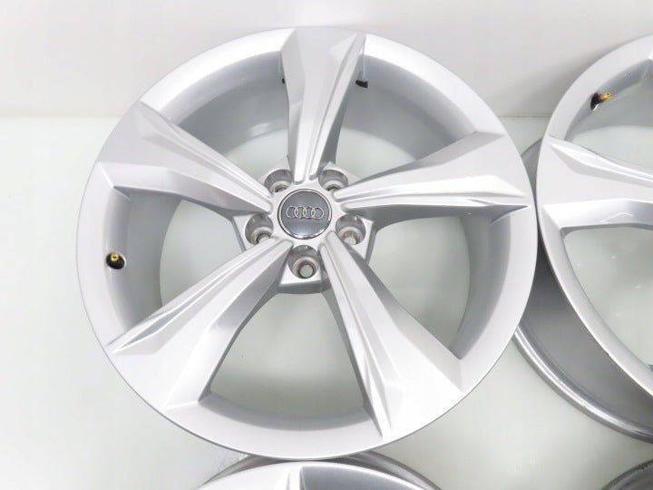 4x Alufelge 19 Zoll 7.0" 5x112 34ET Glanz Silber 80A601025 Audi C8 B8 Rim Wheel FEL9607770079bx