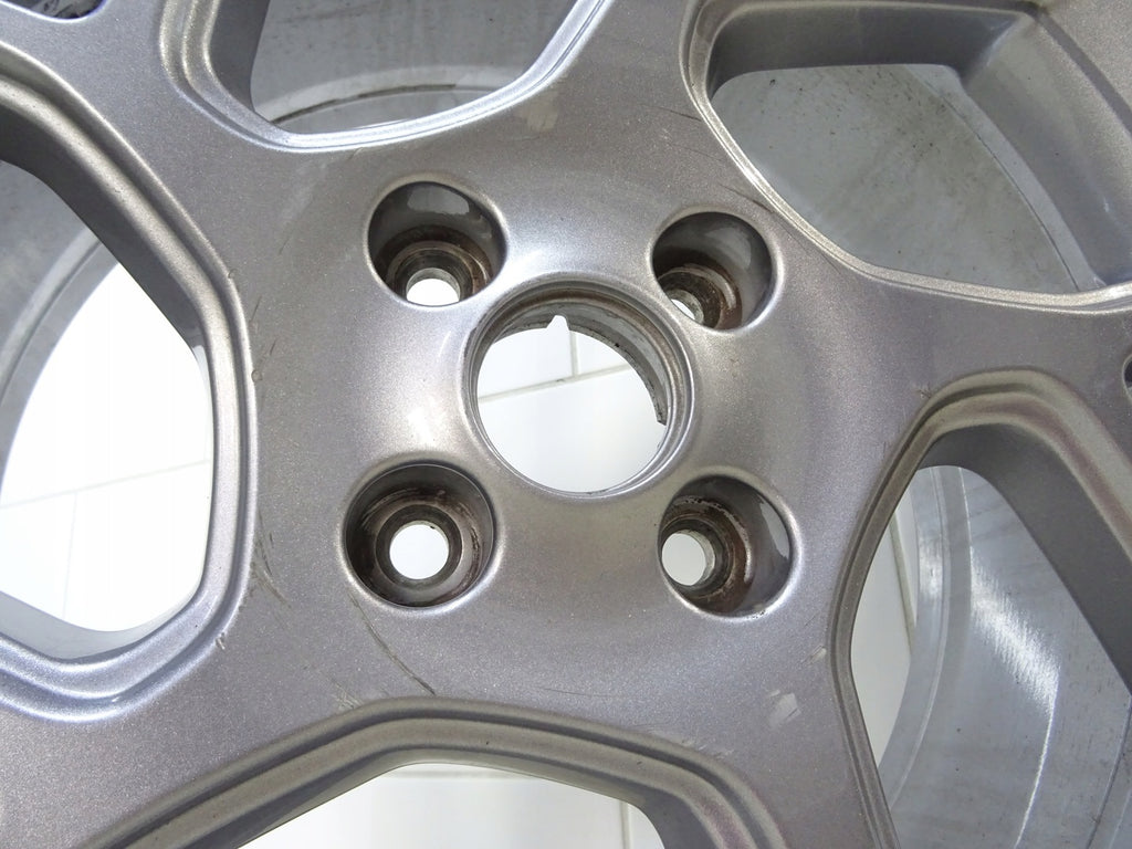 1x Alufelge 17 Zoll 7.5" 4x108 42 5ET Glanz Silber K1BJ-A1A Ford Fiesta