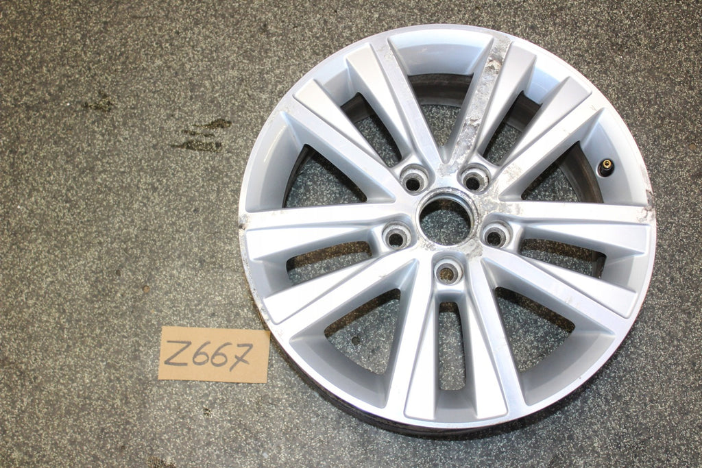 1x Alufelge 16 Zoll 6.5" 5x112 50ET Glanz Silber 5K0601025AE VW Golf VI Touran