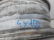 Laden Sie das Bild in den Galerie-Viewer, 4x Alufelge 15 Zoll 6.0" 4x100 Matt Silber Opel Astra G Rim Wheel FEL2332060769nf