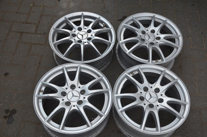 4x Alufelge 16 Zoll 6.5" 5x112 49ET Mercedes-Benz W164 W246 Rim Wheel FEL5441842549th