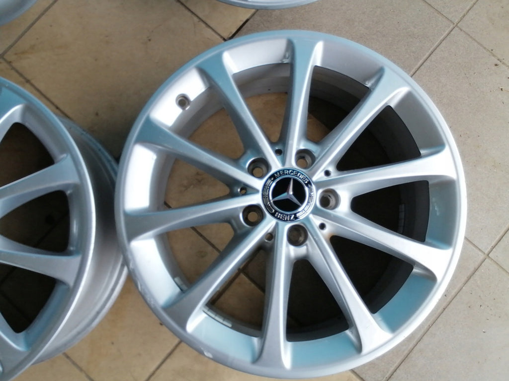 4x Alufelge 17 Zoll 6.5" 5x112 44ET A1774010300 Mercedes-Benz Cla Rim Wheel FEL1278210710tj