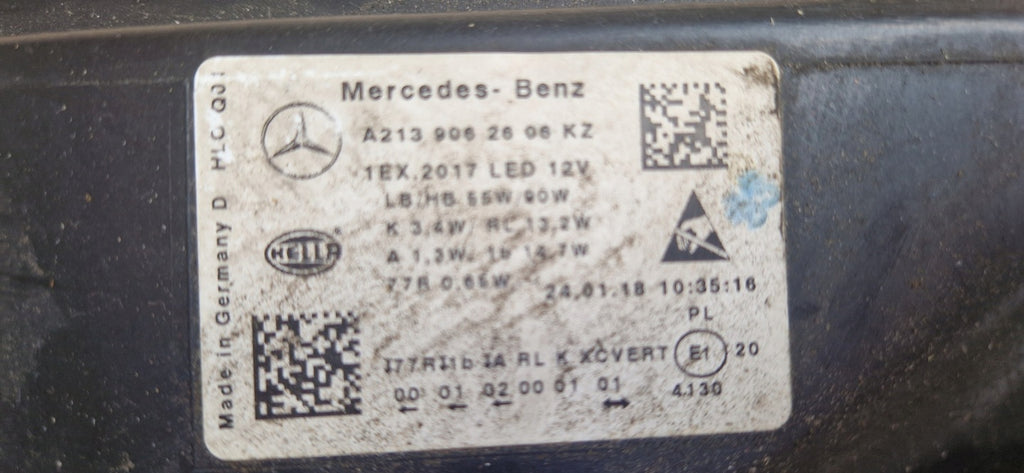 Frontscheinwerfer Mercedes-Benz W213 A2139062506 Ein Stück (Rechts oder Links) SCH4731397750nz