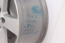 Load image into Gallery viewer, 1x Alufelge 18 Zoll 7.5" 5x108 46ET Glanz Grau Peugeot Rim Wheel FEL6441036720ne