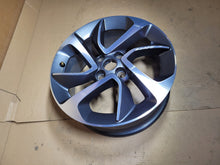 Load image into Gallery viewer, 1x Alufelge 16 Zoll 6.5&quot; 4x100 40ET Glanz Graphit Mg Corsa E D Rim Wheel