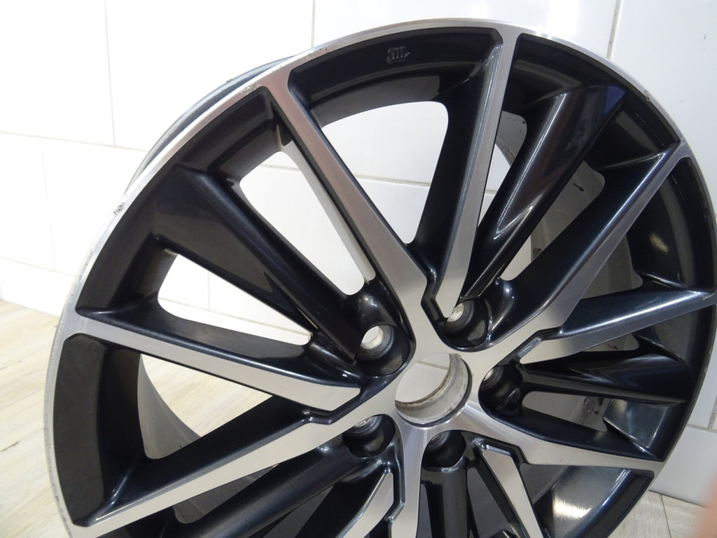 1x Alufelge 18 Zoll 8.0" 5x114.3 50ET Glanz Schwarz 0072762017 Mg Camry FEL2141308605vt
