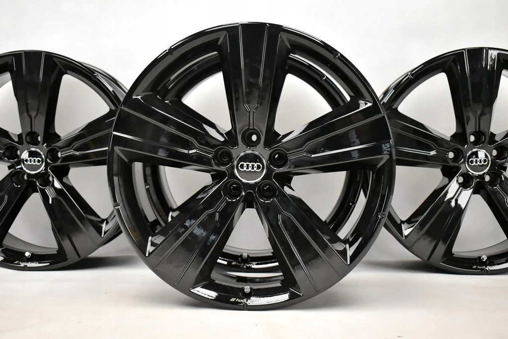 4x Alufelge 20 Zoll 8.0" 5x112 28ET Glanz Schwarz 4M0071490 Audi Rim Wheel FEL5309784949mh
