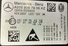 Laden Sie das Bild in den Galerie-Viewer, Frontscheinwerfer Mercedes-Benz W205 A2059067905 LED FALSE Headlight SCH5819534009sr