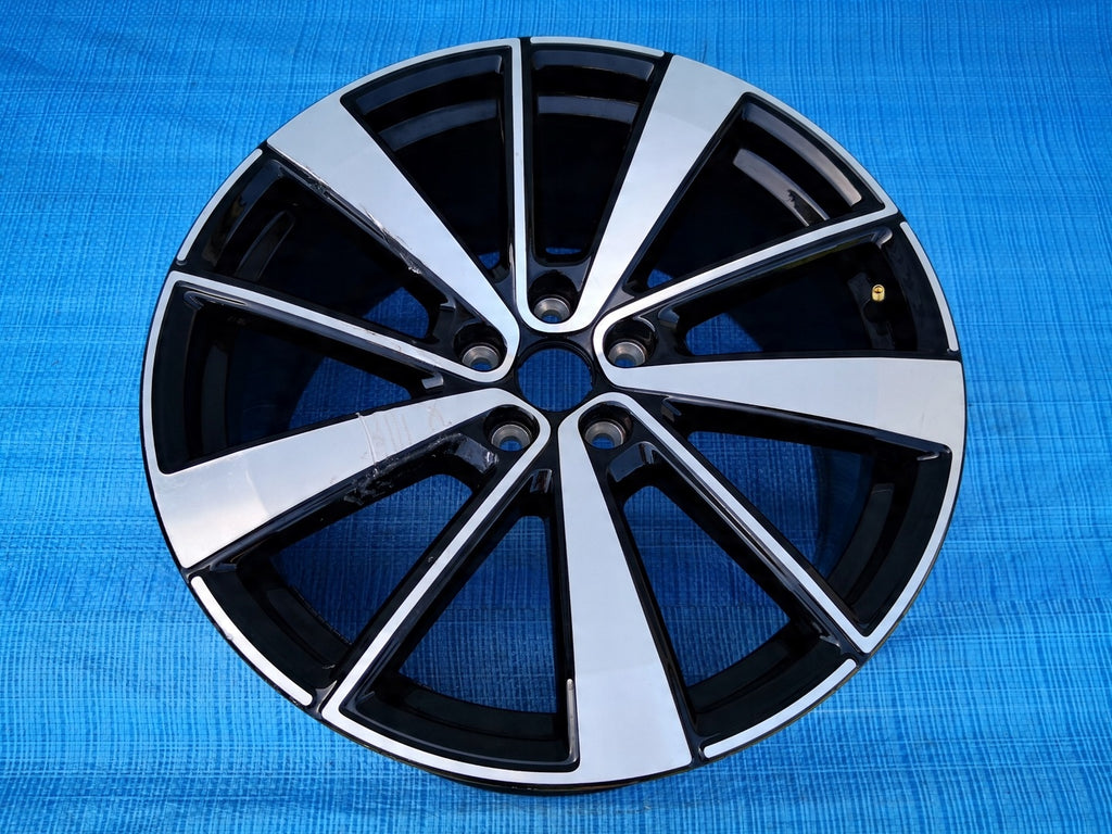 1x Alufelge 19 Zoll 9.0" 5x108 53ET Glanz Schwarz 32134523 Polestar 1 Rim Wheel