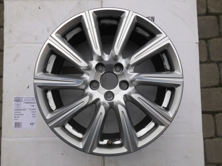 1x Alufelge 18 Zoll 8.0" 5x108 Volvo S90 V90 Rim Wheel FEL2596983401cl