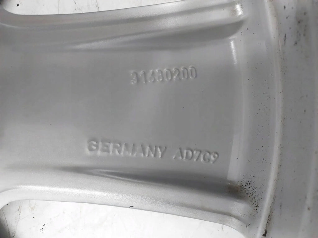 1x Alufelge 18 Zoll 7.5" 5x108 50 5ET Glanz Silber 31680200 Volvo S60 V60