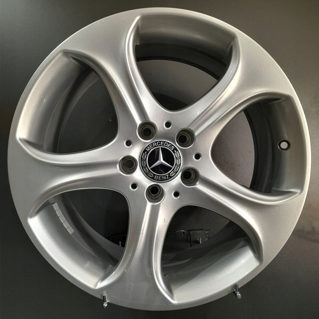 1x Alufelge 18 Zoll 8.5" 5x112 56ET Matt Silber A2054010700 Mercedes-Benz A205